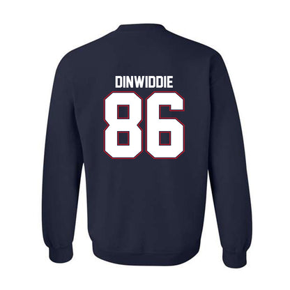 Liberty - NCAA Football : Nathan Dinwiddie - Classic Shersey Crewneck Sweatshirt-1