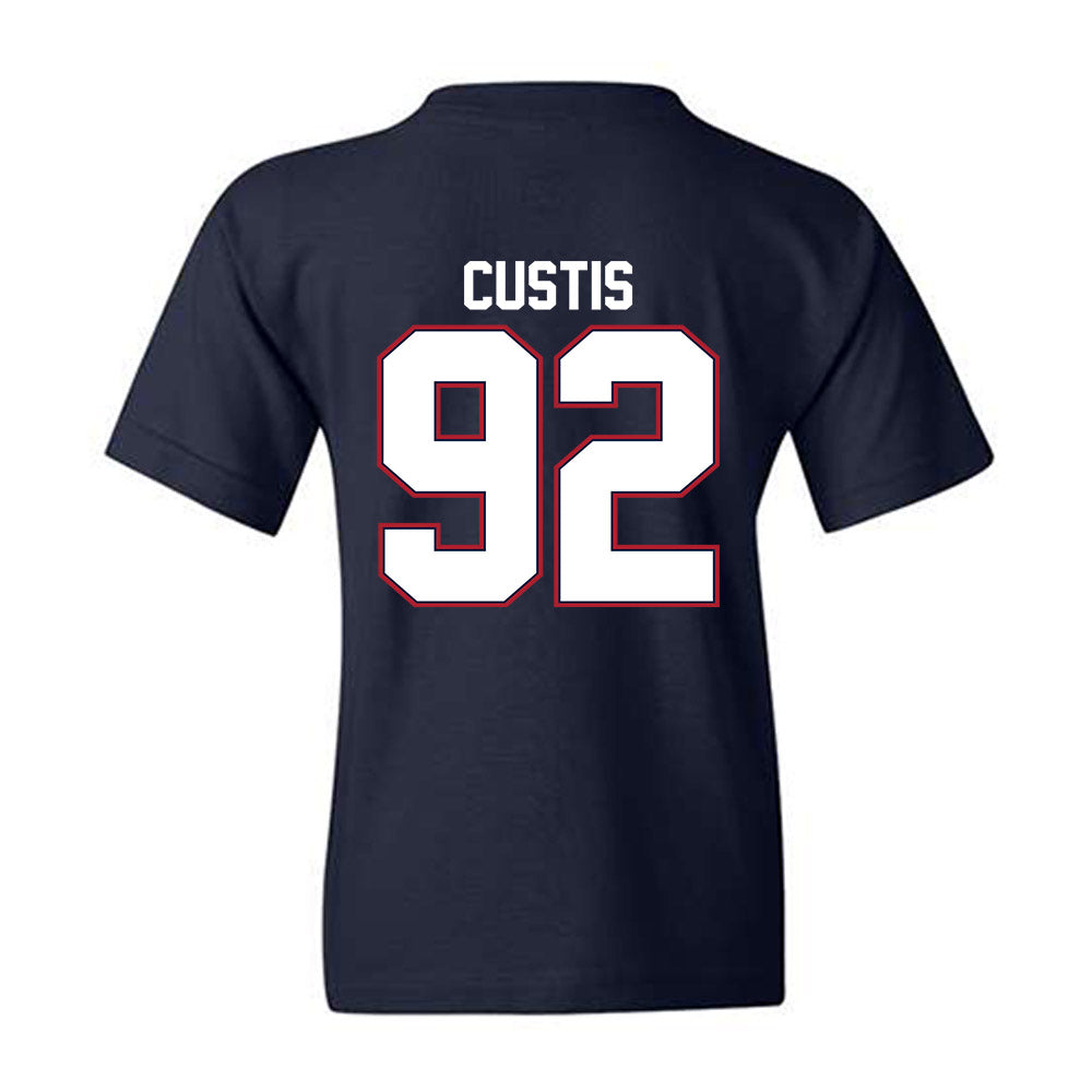 Liberty - NCAA Football : John Custis - Classic Shersey Youth T-Shirt-1