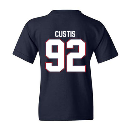 Liberty - NCAA Football : John Custis - Classic Shersey Youth T-Shirt-1