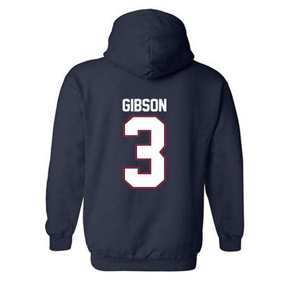 Liberty - NCAA Baseball : Riley Gibson - Classic Shersey Hooded Sweatshirt-1