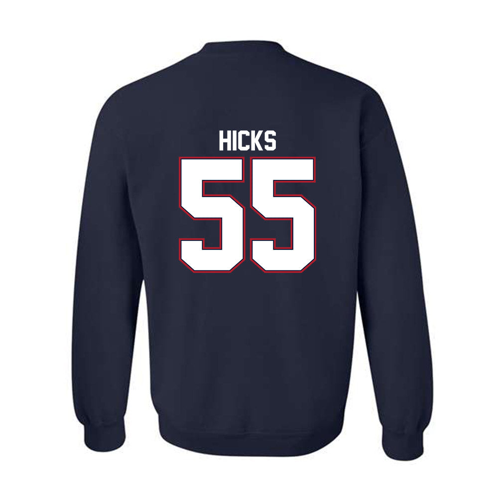 Liberty - NCAA Football : Henry Hicks - Classic Shersey Crewneck Sweatshirt-1