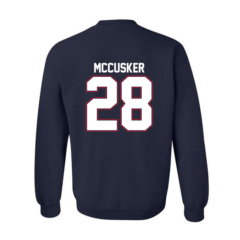 Liberty - NCAA Baseball : Joshua Mccusker - Classic Shersey Crewneck Sweatshirt-1