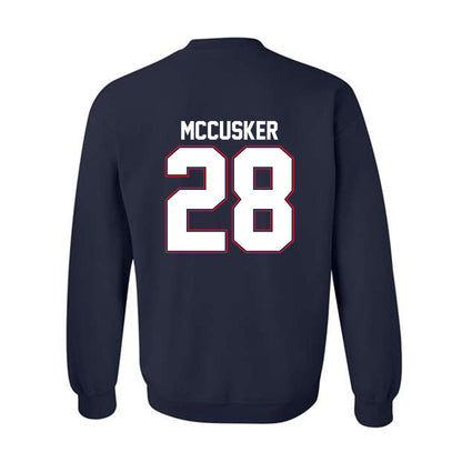 Liberty - NCAA Baseball : Joshua Mccusker - Classic Shersey Crewneck Sweatshirt-1