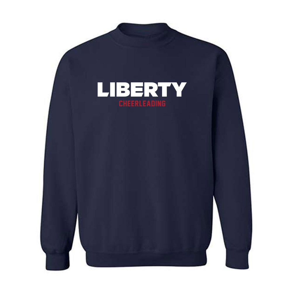 Liberty - NCAA Cheerleading : Seth Garland - Classic Shersey Crewneck Sweatshirt-0