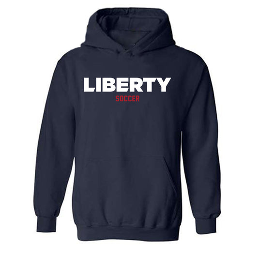 Liberty - NCAA Men's Soccer : Spencer Moler - Classic Shersey Hooded Sweatshirt-0