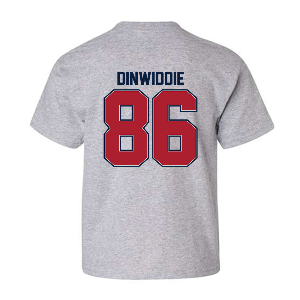 Liberty - NCAA Football : Nathan Dinwiddie - Classic Shersey Youth T-Shirt-1