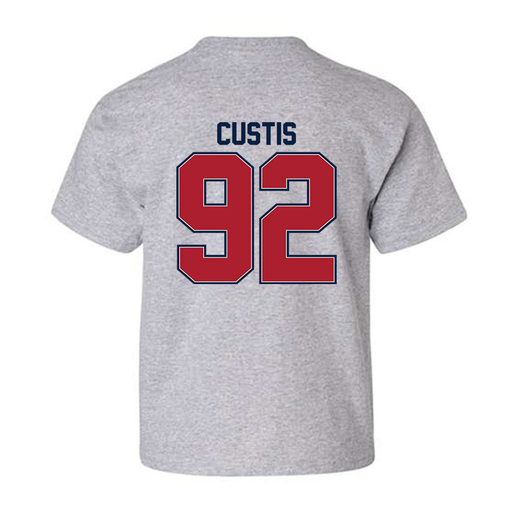 Liberty - NCAA Football : John Custis - Classic Shersey Youth T-Shirt-1