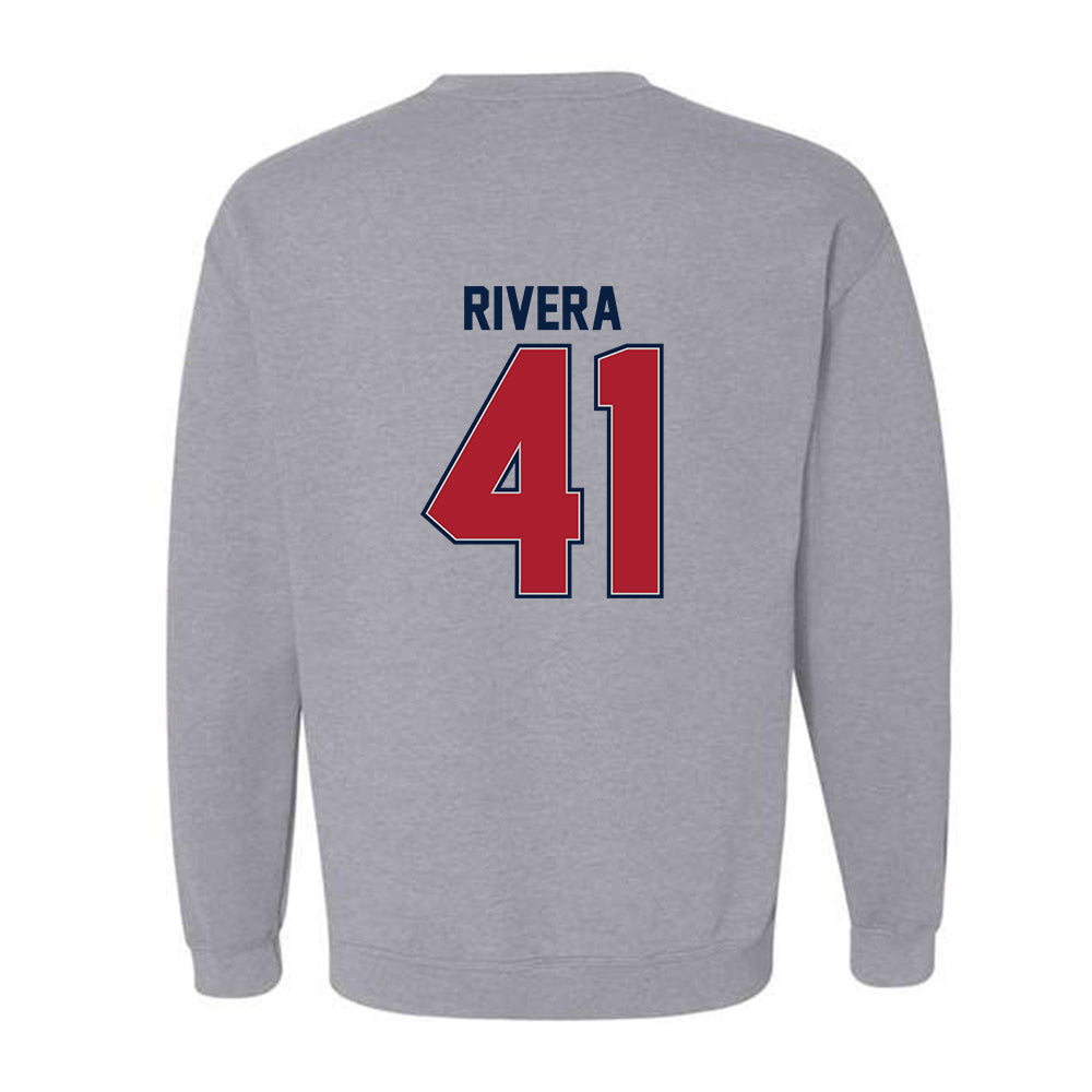 Liberty - NCAA Football : Greg Rivera - Classic Shersey Crewneck Sweatshirt-1