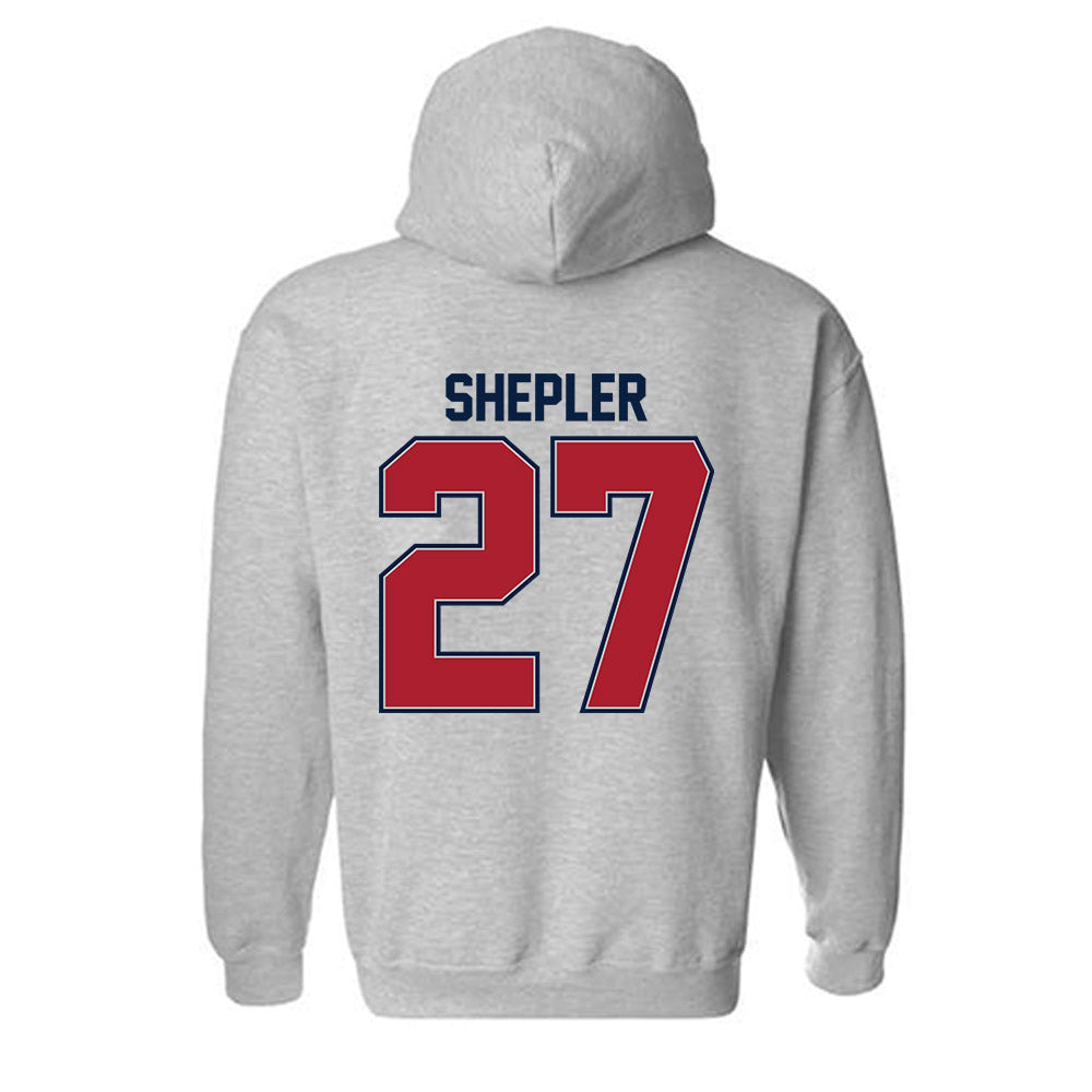 Liberty - NCAA Football : Clayton Shepler - Classic Shersey Hooded Sweatshirt-1