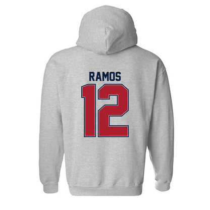 Liberty - NCAA Men's Soccer : Jayden Ramos - Classic Shersey Hooded Sweatshirt-1