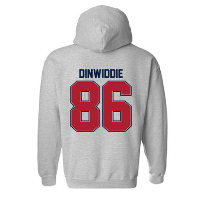 Liberty - NCAA Football : Nathan Dinwiddie - Classic Shersey Hooded Sweatshirt-1