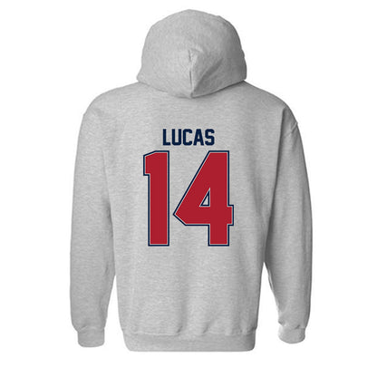 Liberty - NCAA Baseball : Jaxon Lucas - Classic Shersey Hooded Sweatshirt-1