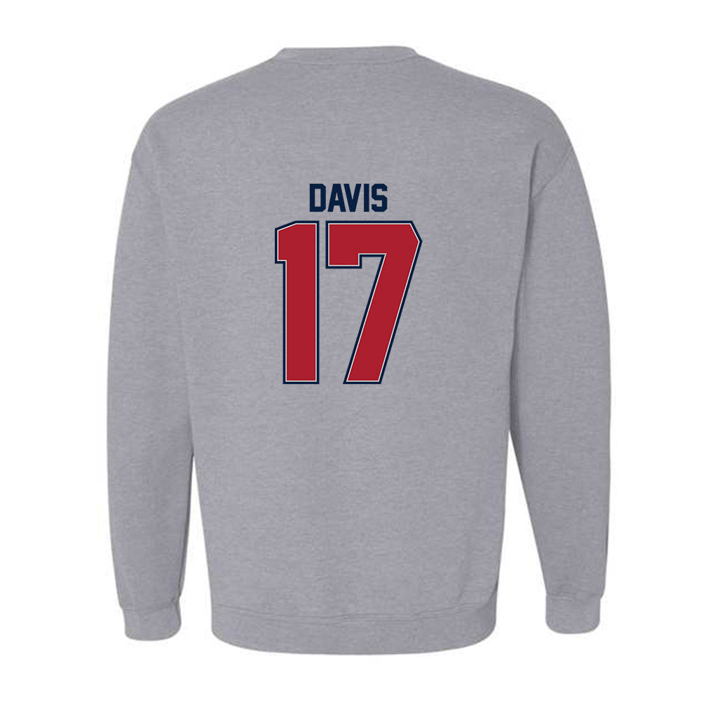 Liberty - NCAA Football : Jayden Davis - Classic Shersey Crewneck Sweatshirt-1