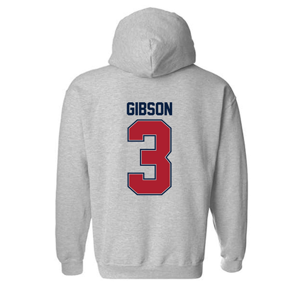 Liberty - NCAA Baseball : Riley Gibson - Classic Shersey Hooded Sweatshirt-1