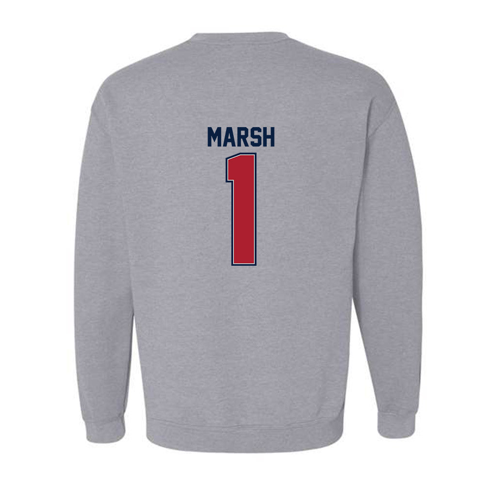 Liberty - NCAA Baseball : Tanner Marsh - Classic Shersey Crewneck Sweatshirt-1