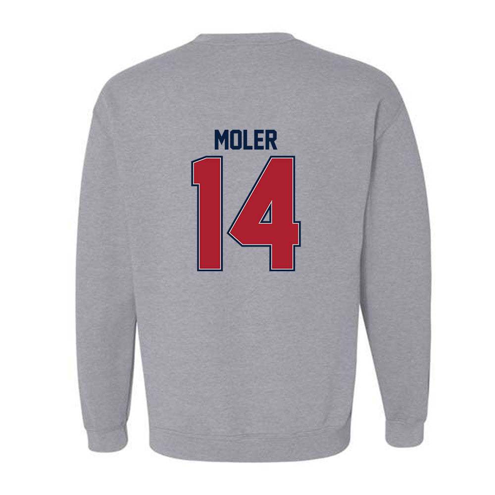 Liberty - NCAA Men's Soccer : Spencer Moler - Classic Shersey Crewneck Sweatshirt-1
