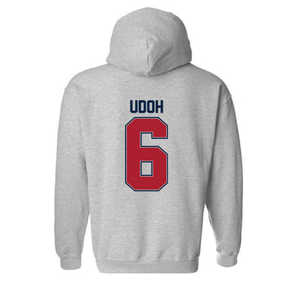 Liberty - NCAA Football : Kanye Udoh - Classic Shersey Hooded Sweatshirt-1