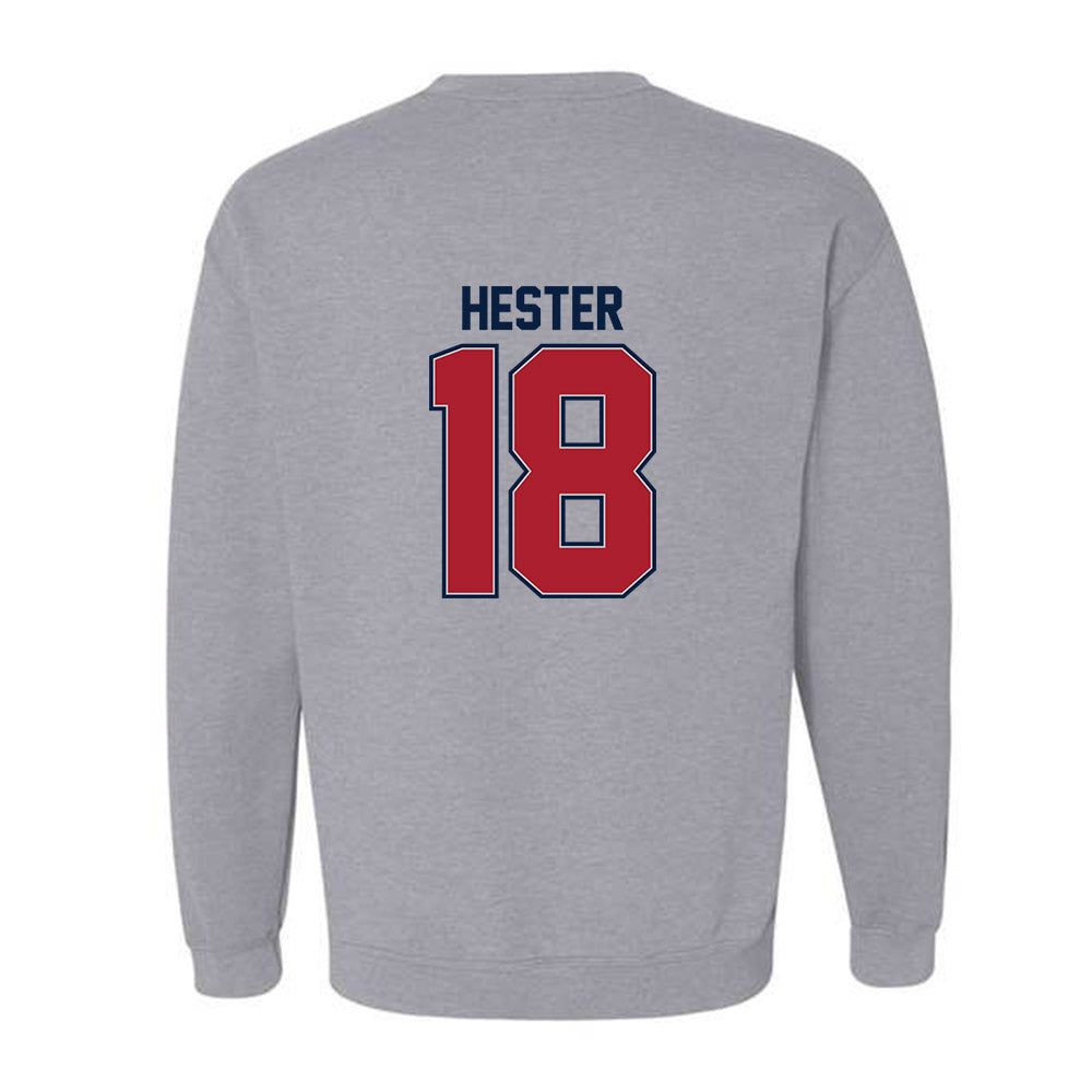 Liberty - NCAA Football : Aaron Hester - Classic Shersey Crewneck Sweatshirt-1