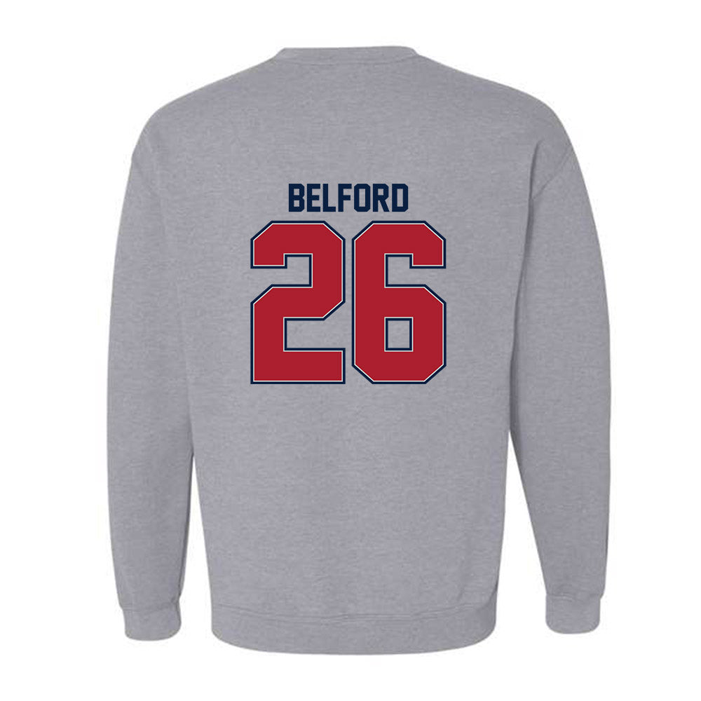 Liberty - NCAA Football : Jaylin Belford - Classic Shersey Crewneck Sweatshirt-1