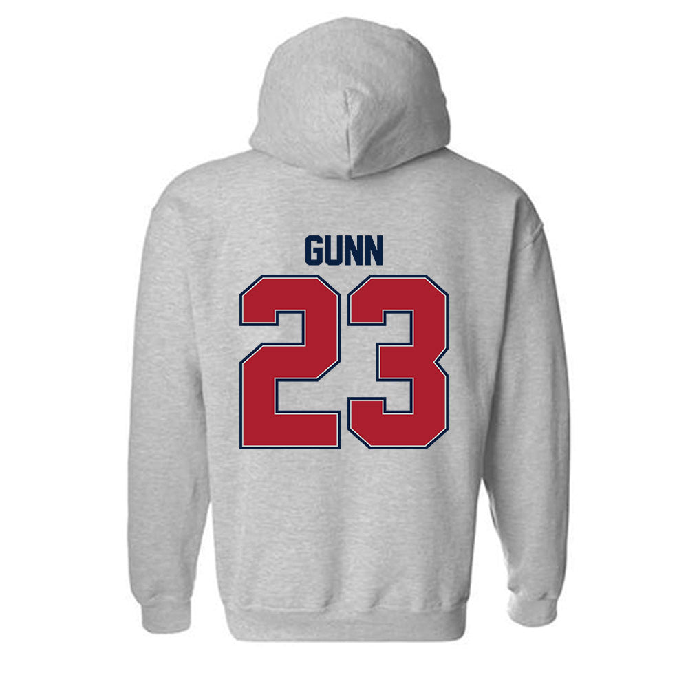 Liberty - NCAA Football : Myke Gunn - Classic Shersey Hooded Sweatshirt-1