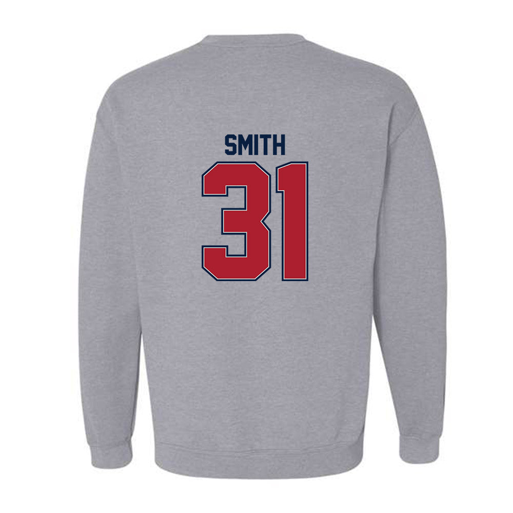 Liberty - NCAA Baseball : Kaleb Smith - Classic Shersey Crewneck Sweatshirt-1