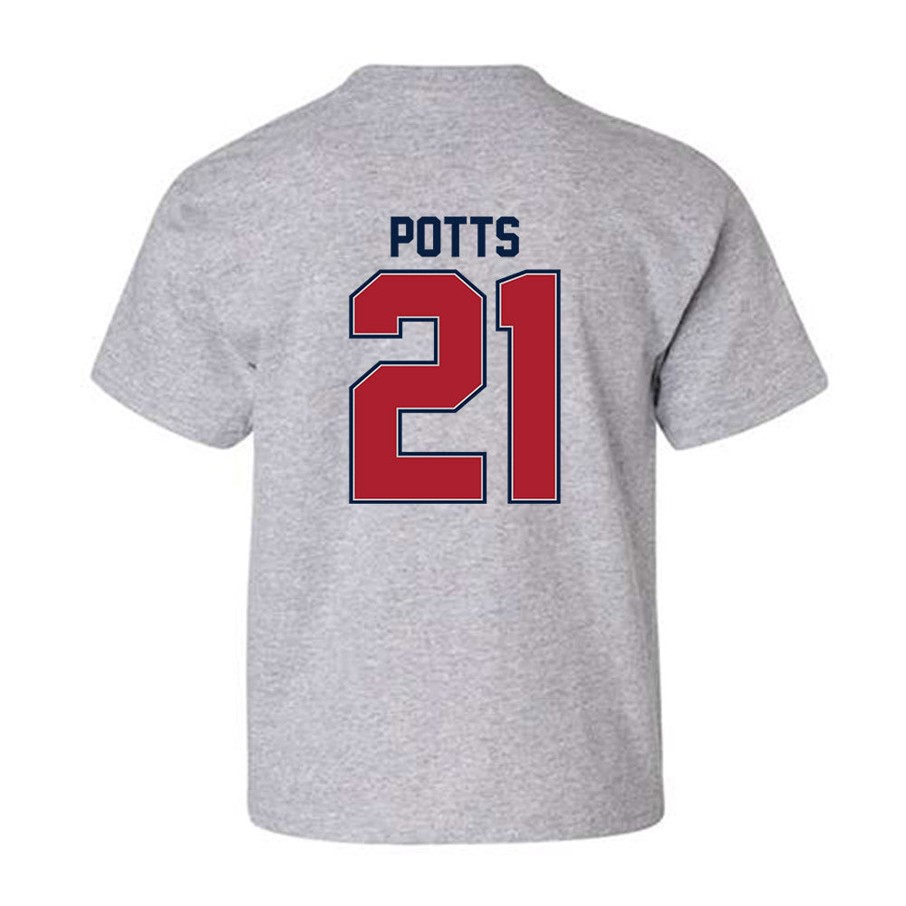 Liberty - NCAA Baseball : Jake Potts - Classic Shersey Youth T-Shirt-1