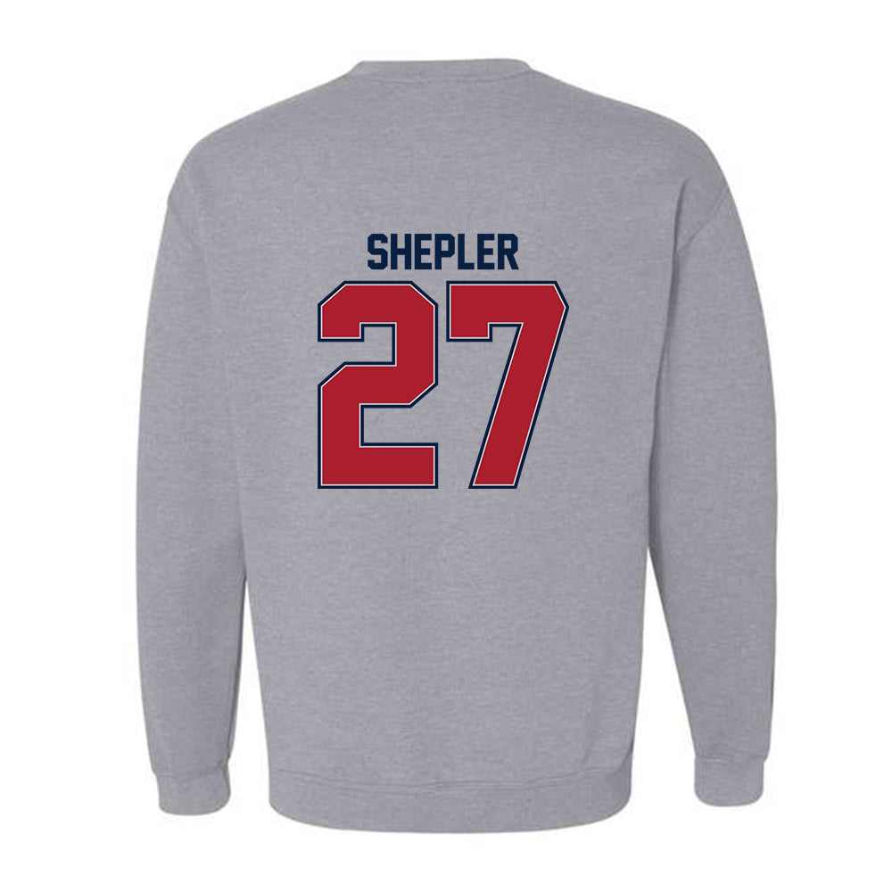 Liberty - NCAA Football : Clay Shepler - Classic Shersey Crewneck Sweatshirt-1