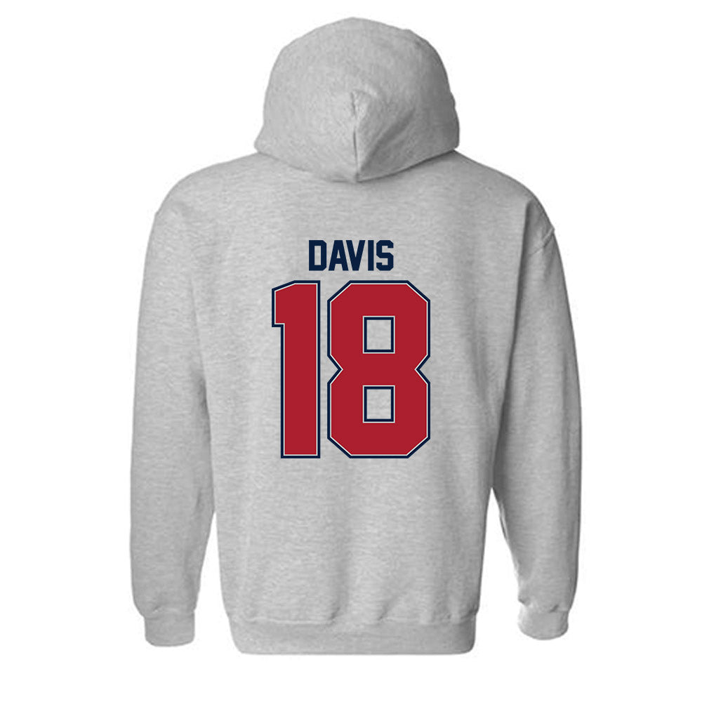 Liberty - NCAA Football : Jachin Davis - Classic Shersey Hooded Sweatshirt-1