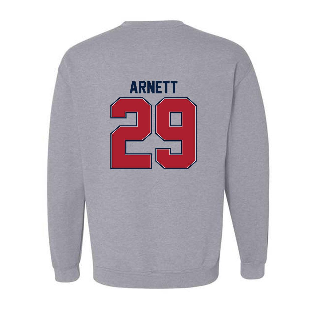 Liberty - NCAA Football : Tony Arnett - Classic Shersey Crewneck Sweatshirt-1