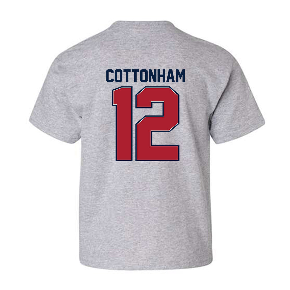 Liberty - NCAA Football : Prince Cottonham - Classic Shersey Youth T-Shirt-1