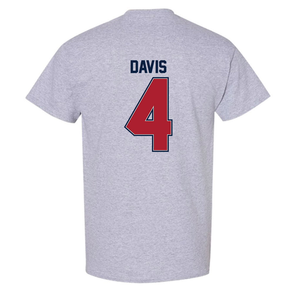 Liberty - NCAA Football : Kam Davis - Classic Shersey T-Shirt-1
