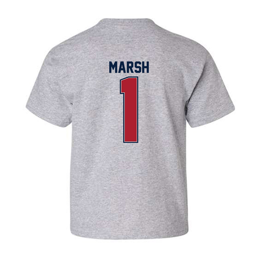 Liberty - NCAA Baseball : Tanner Marsh - Classic Shersey Youth T-Shirt-1