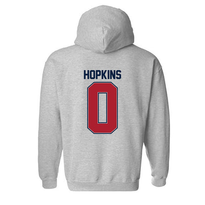 Liberty - NCAA Football : D-Icey Hopkins - Classic Shersey Hooded Sweatshirt-1