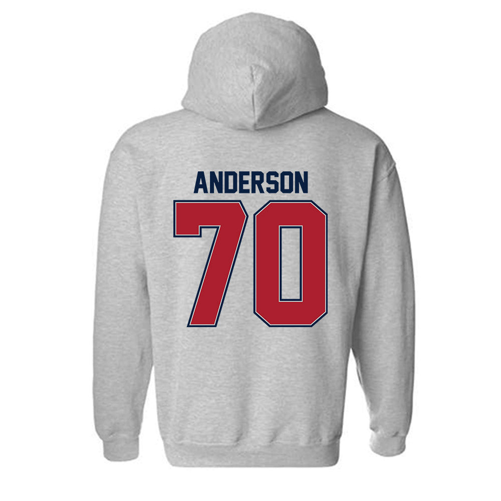 Liberty - NCAA Football : Austin Anderson - Classic Shersey Hooded Sweatshirt-1