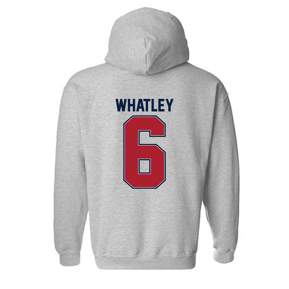 Liberty - NCAA Softball : Savanah Whatley - Classic Shersey Hooded Sweatshirt-1