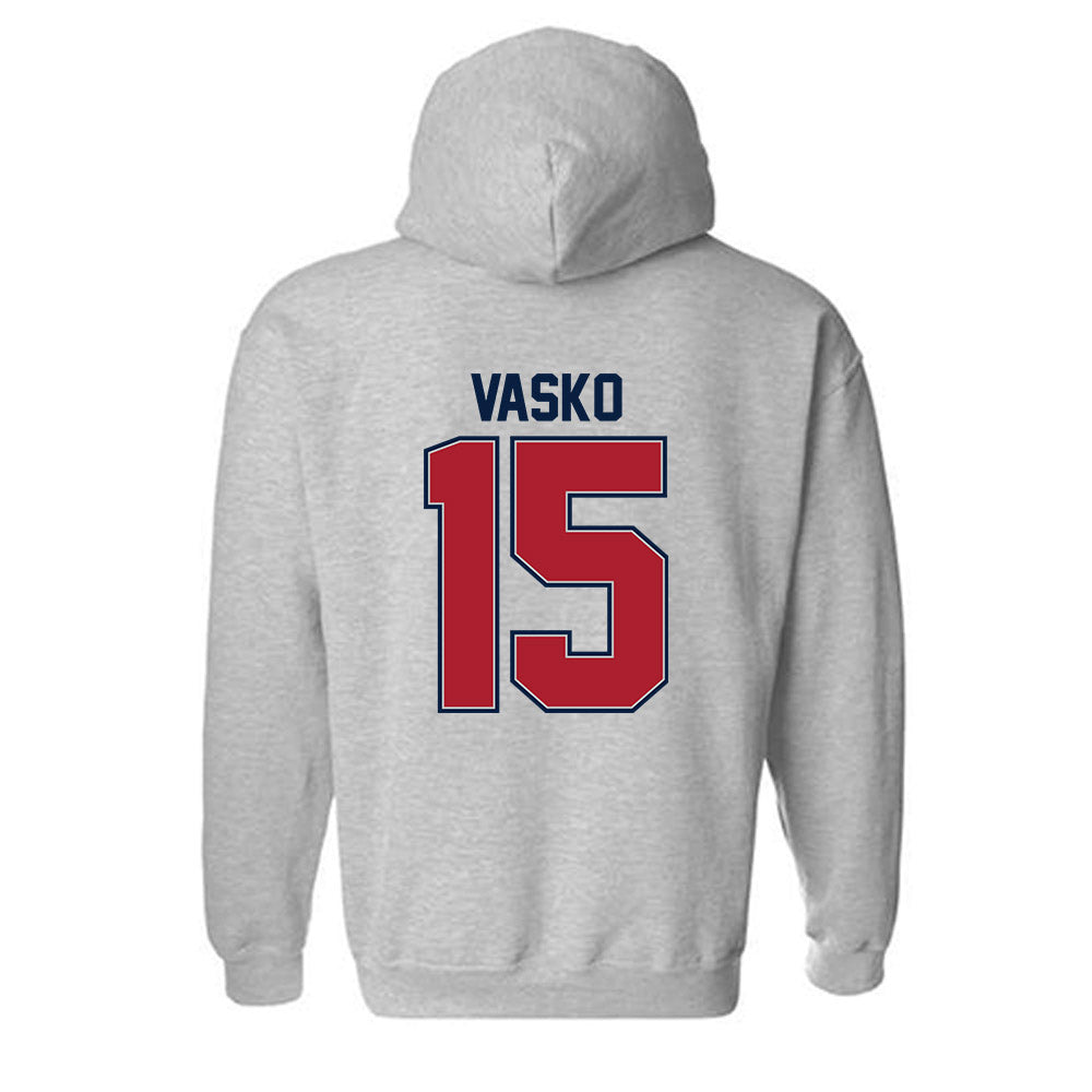 Liberty - NCAA Football : Ethan Vasko - Classic Shersey Hooded Sweatshirt-1