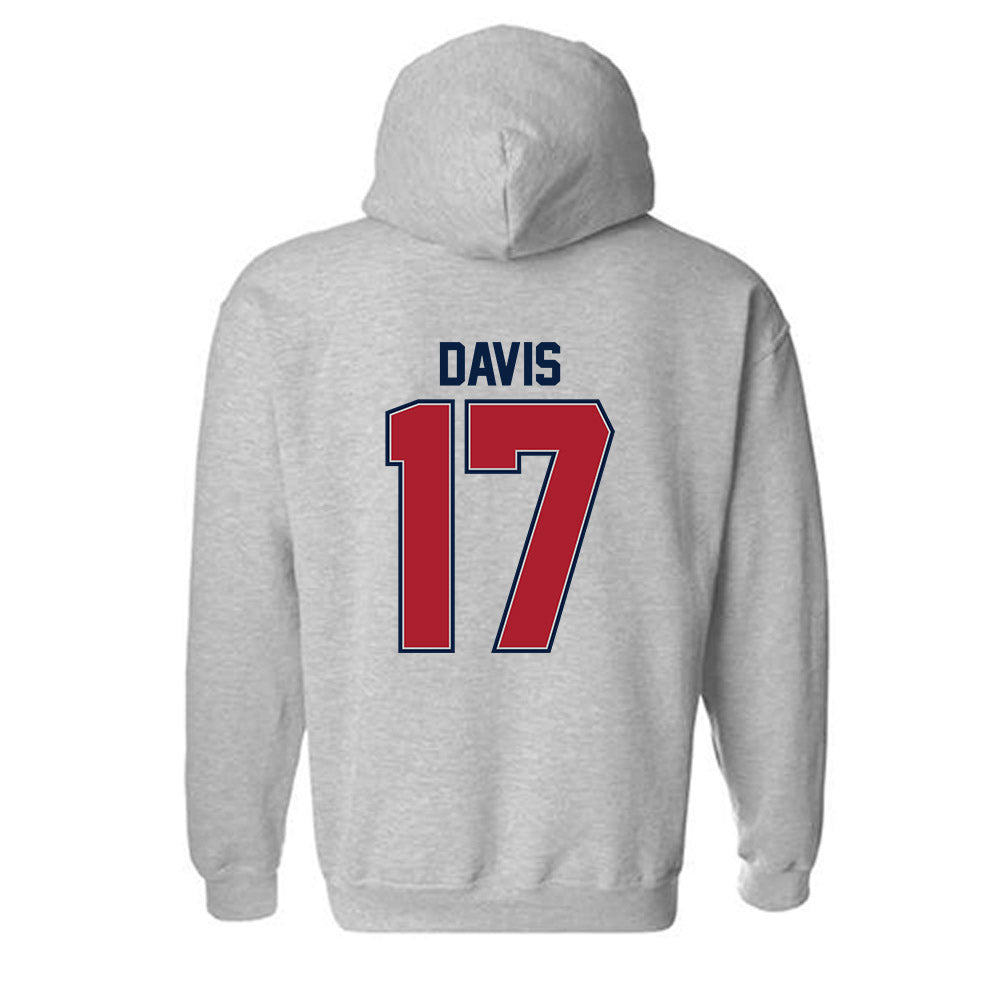 Liberty - NCAA Football : Jayden Davis - Classic Shersey Hooded Sweatshirt-1