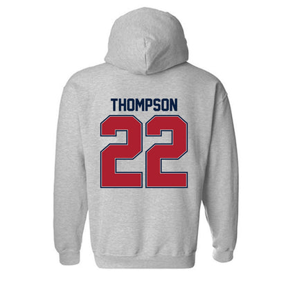 Liberty - NCAA Women's Lacrosse : Ava Thompson - Classic Shersey Hooded Sweatshirt-1