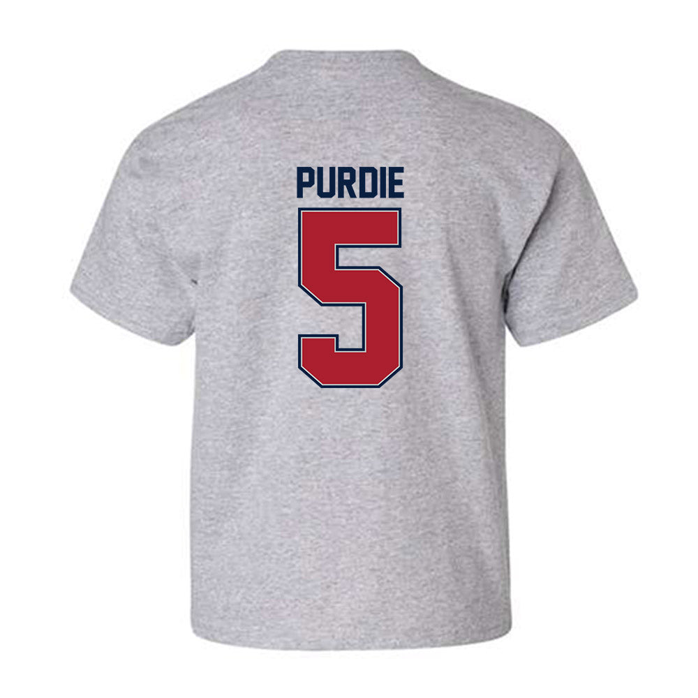 Liberty - NCAA Football : Deshawn Purdie - Classic Shersey Youth T-Shirt-1