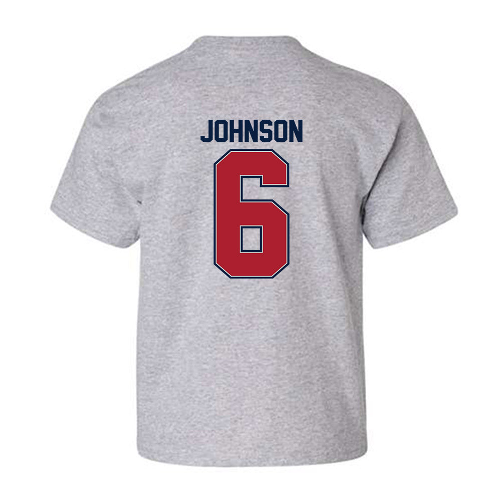 Liberty - NCAA Women's Lacrosse : Ashlee Johnson - Classic Shersey Youth T-Shirt-1