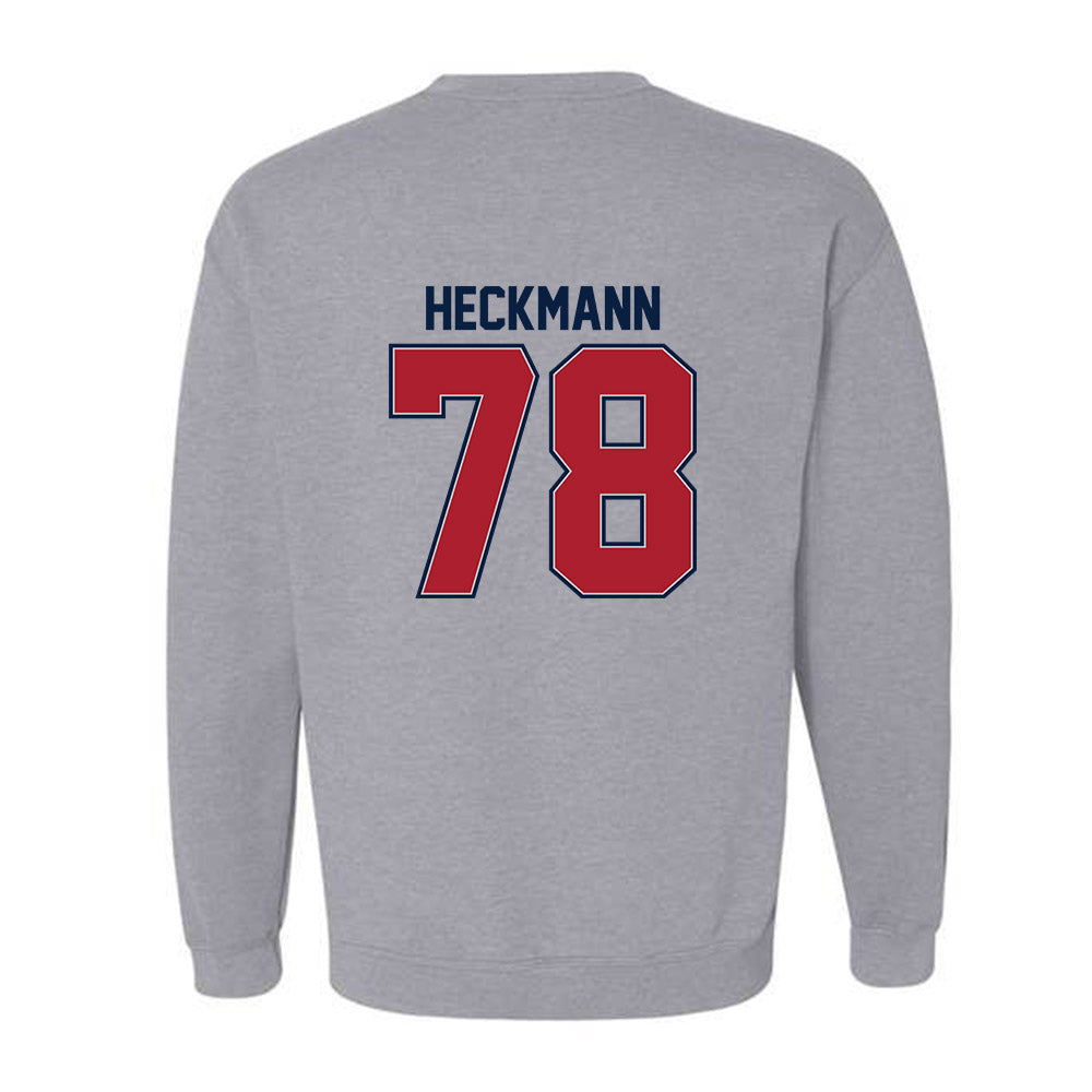 Liberty - NCAA Football : Blake Heckmann - Classic Shersey Crewneck Sweatshirt-1