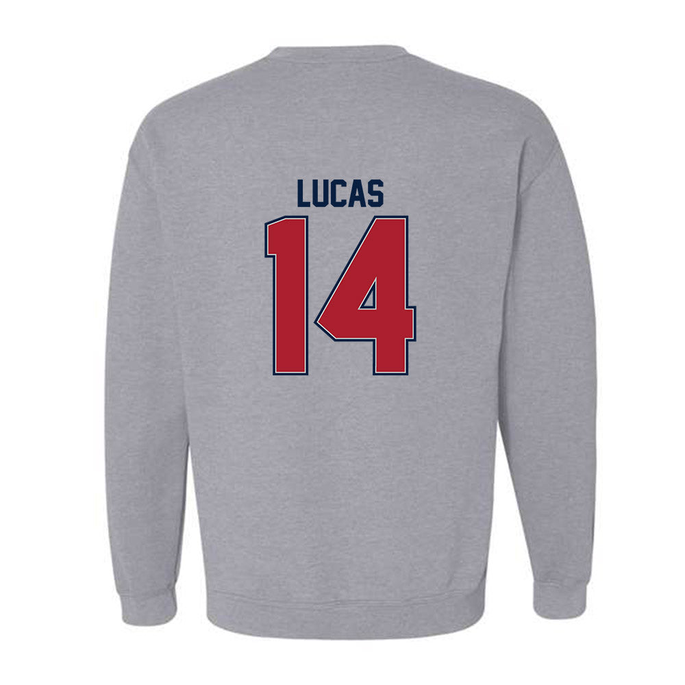 Liberty - NCAA Baseball : Jaxon Lucas - Classic Shersey Crewneck Sweatshirt-1