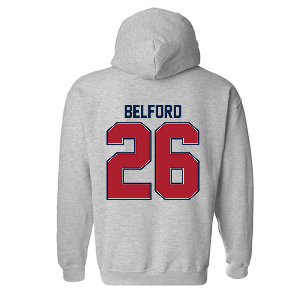 Liberty - NCAA Football : Jaylin Belford - Classic Shersey Hooded Sweatshirt-1