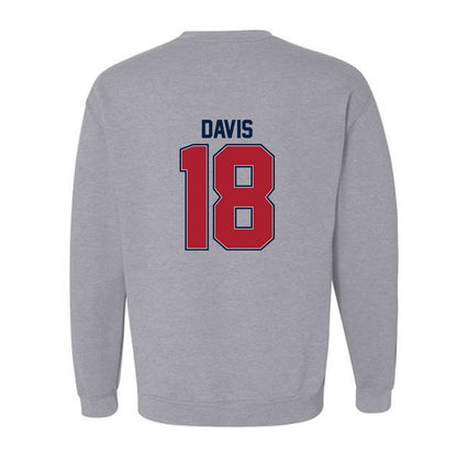 Liberty - NCAA Football : Jachin Davis - Classic Shersey Crewneck Sweatshirt-1