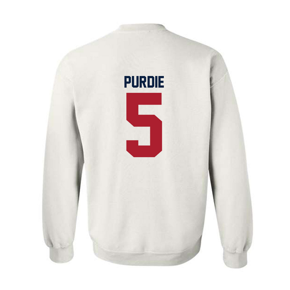 Liberty - NCAA Football : Deshawn Purdie - Classic Shersey Crewneck Sweatshirt-1