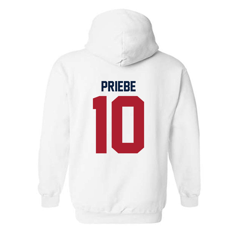 Liberty - NCAA Softball : Victoria Priebe - Classic Shersey Hooded Sweatshirt-1