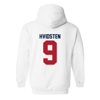 Liberty - NCAA Baseball : Kyle Hvidsten - Classic Shersey Hooded Sweatshirt-1