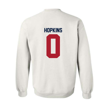 Liberty - NCAA Football : D-Icey Hopkins - Classic Shersey Crewneck Sweatshirt-1