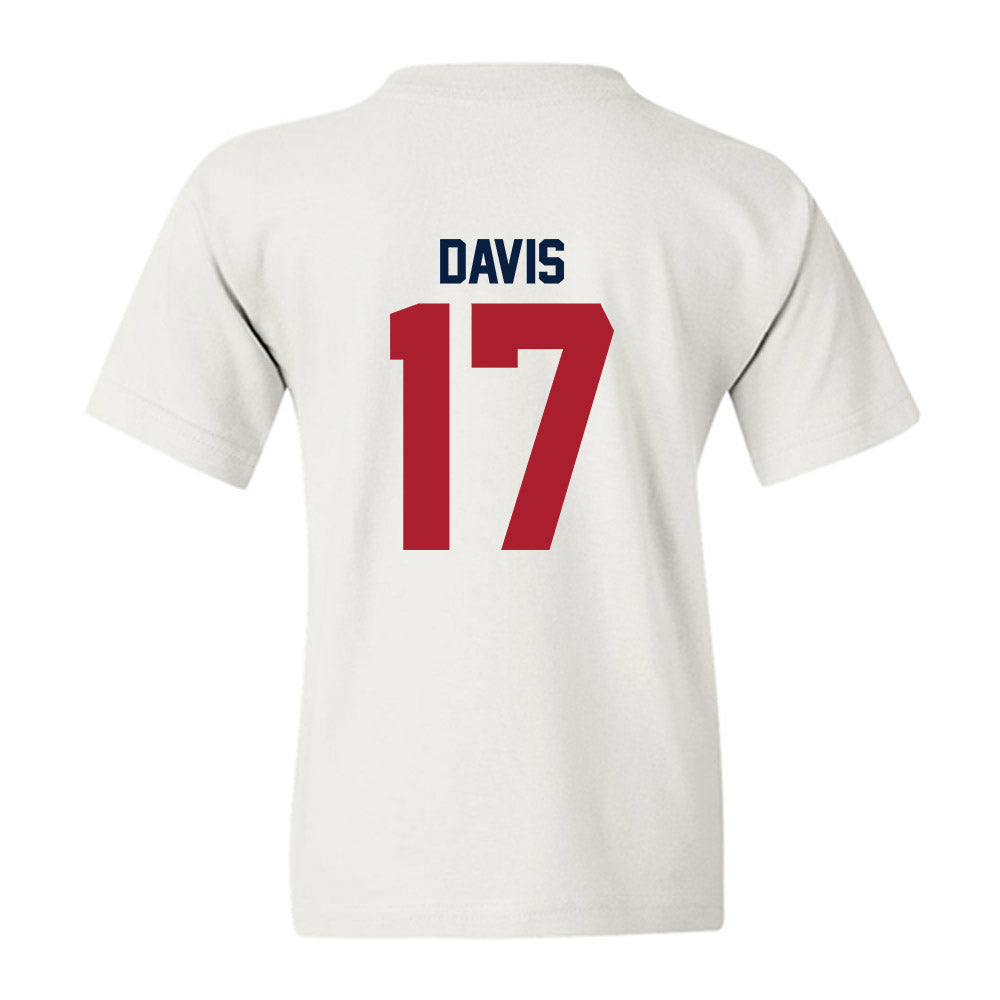 Liberty - NCAA Football : Jayden Davis - Classic Shersey Youth T-Shirt-1