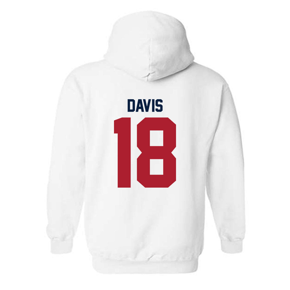 Liberty - NCAA Football : Jachin Davis - Classic Shersey Hooded Sweatshirt-1